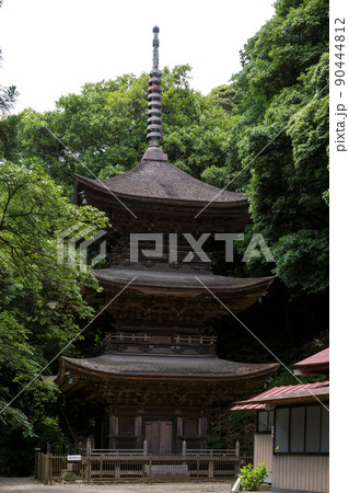 施無畏山小山寺の三重塔【富谷観音】 施無畏山小山寺の三重塔【富谷観音】 90444812