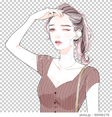 一個令人眼花繚亂的女人 90446176