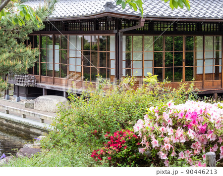 帰真園の庭園風景 90446213