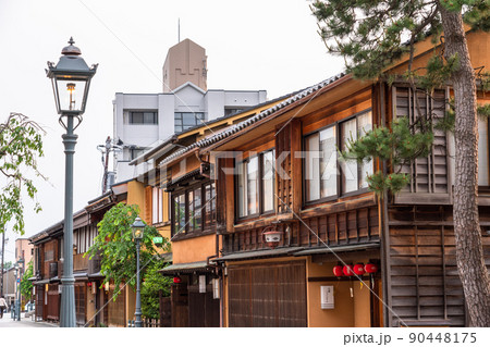 《石川県》にし茶屋街・金沢の名所 90448175
