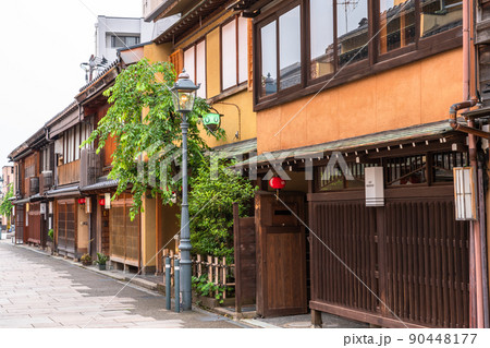 《石川県》にし茶屋街・金沢の名所 90448177