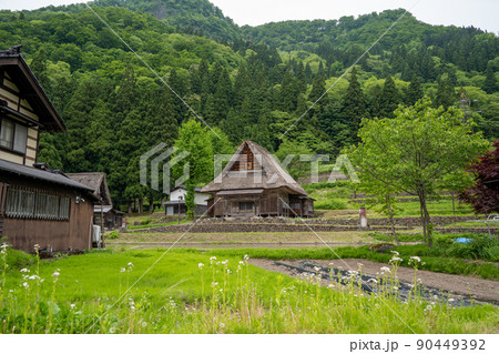 【富山県】 越中五箇山 相倉合掌造り集落 【富山県】 越中五箇山 相倉合掌造り集落 90449392