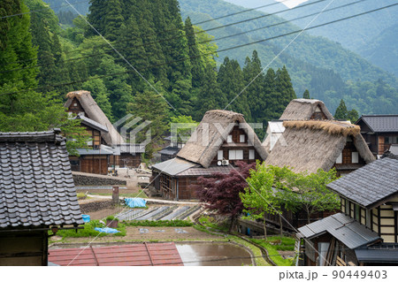 【富山県】 越中五箇山 相倉合掌造り集落 【富山県】 越中五箇山 相倉合掌造り集落 90449403
