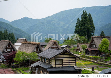 【富山県】 越中五箇山 相倉合掌造り集落 【富山県】 越中五箇山 相倉合掌造り集落 90449404