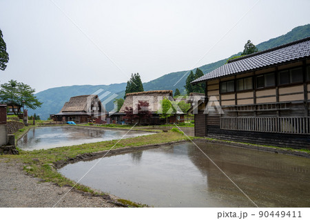【富山県】　越中五箇山 相倉合掌造り集落 90449411