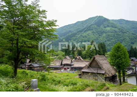【富山県】　越中五箇山 相倉合掌造り集落 90449421