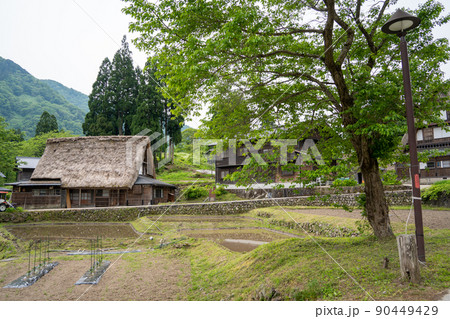 【富山県】 越中五箇山 相倉合掌造り集落 【富山県】 越中五箇山 相倉合掌造り集落 90449429