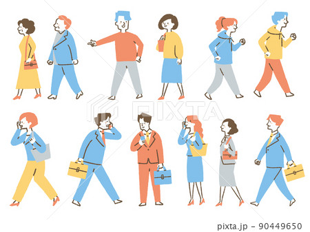 いろんな人_セット02_色 90449650