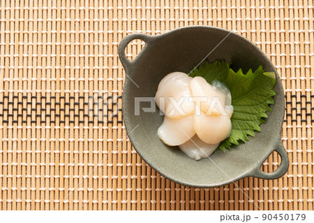 ホタテの刺身 90450179