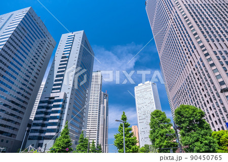 《東京都》新宿副都心・オフィス街 90450765