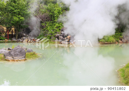 地獄めぐり　白池地獄 90451802