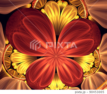 Computer generated colorful fractal artwork Computer generated colorful fractal artwork 90453005