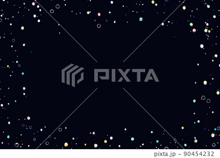 背景素材_星_泡 90454232