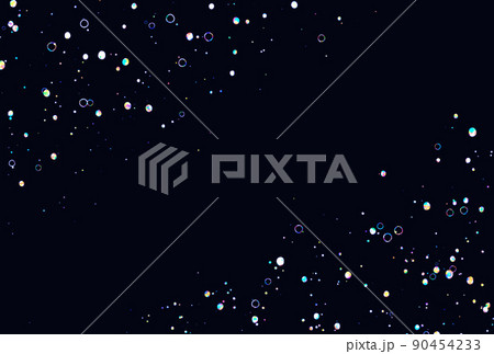 背景素材_星_泡 90454233