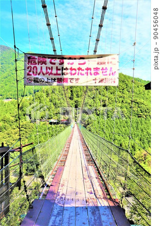 谷瀬の吊り橋 90456048