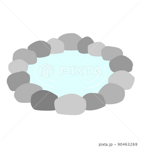 露天風呂。岩風呂。 露天風呂。岩風呂。 90463269