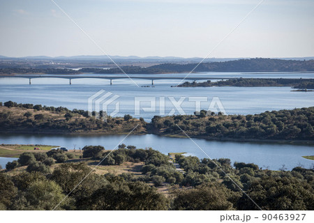 PORTUGAL ALENTEJO MONSARAZ LAKE 90463927