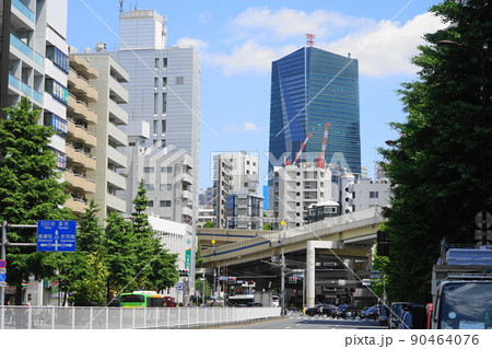 6月　港区1879六本木グランドタワーと一ノ橋JCT･麻布十番 90464076
