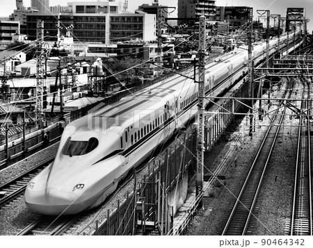 新幹線N700S　J9編成　西馬込跨線橋にて 90464342