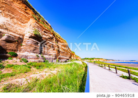 屏風ヶ浦 東洋のドーバー 【 銚子市 の 観光名所 】 屏風ヶ浦 東洋のドーバー 【 銚子市 の 観光名所 】 90465918