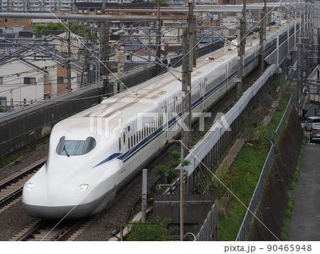新幹線N700S J21編成 山科付近にて 新幹線N700S J21編成 山科付近にて 90465948