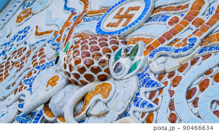 LONG SON Pagoda in Nha Trang in Vietnam.  90466634