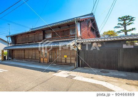 愛知　津島市の町並み 90466869
