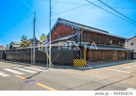 愛知　津島市の町並み 90466874