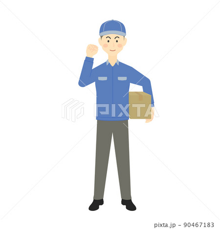 職業[宅配業者の男性] 90467183