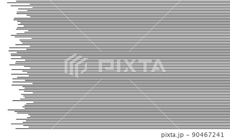 スピード感のあるやや太めの等間隔の黒い効果線 - 速さをイメージするマンガのエフェクト・背景素材 スピード感のあるやや太めの等間隔の黒い効果線 - 速さをイメージするマンガのエフェクト・背景素材 90467241