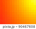 Orange-yellow vector background from squares. Illustration from orange squares. The template can be used as a autumn background. Abstract Geometric texture from orange squares. Vector illustration 90467608