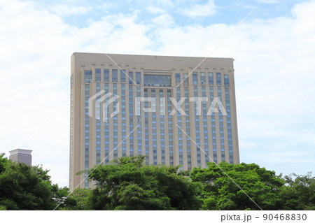 潮風公園から見たグランドニッコー東京台場　 90468830