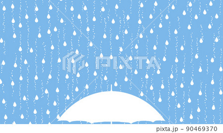 雨の雫のシルエット 2 雨の雫のシルエット 2 90469370