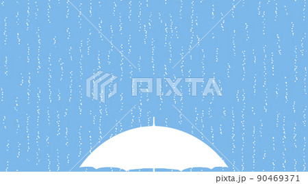 雨の雫のシルエット 5 雨の雫のシルエット 5 90469371