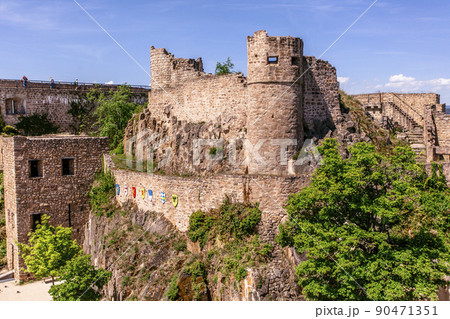 Hohlandsbourg, castle, Wintzenheim, Medieval, Fortified castle, 1279, Fortress, France 90471351