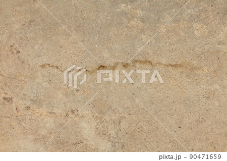 grey concrete material with a crack grey concrete material with a crack 90471659