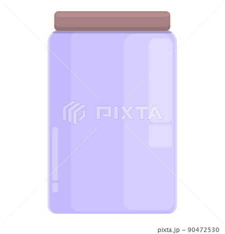 Plastic jar icon cartoon vector. Eco recycle. Energy eco Plastic jar icon cartoon vector. Eco recycle. Energy eco 90472530