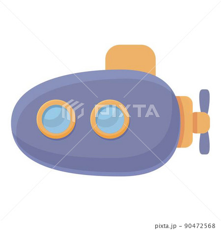 Submarine toy icon cartoon vector. Child toy. Shop store Submarine toy icon cartoon vector. Child toy. Shop store 90472568