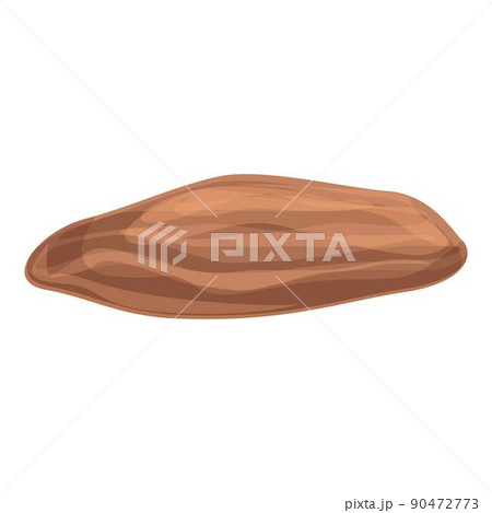 Dry grapes icon cartoon vector. Food fruit. Snack label 90472773