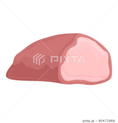 Meat food icon cartoon vector. Cooking bbq. Steak beef Meat food icon cartoon vector. Cooking bbq. Steak beef 90472866