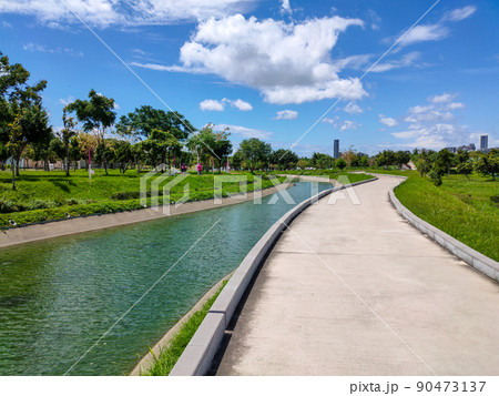 台中中央公園　台中市　台湾　二番目に大きい公園　in Taiwan Taichung 90473137