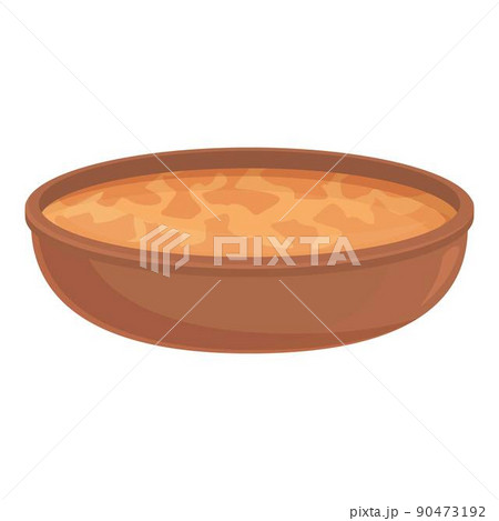 Caribbean soup bowl icon cartoon vector. Food plate. Cuban dish Caribbean soup bowl icon cartoon vector. Food plate. Cuban dish 90473192