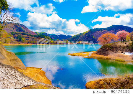 錦秋湖(岩手県) 90474136