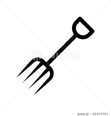 Illustration Vector Graphic of Fork Garden icon Illustration Vector Graphic of Fork Garden icon 90474701