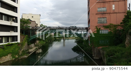 飯坂温泉　十綱橋 90475544