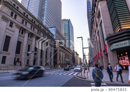 《東京都》日本橋・都市風景 90475835