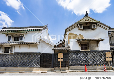 旧東海道・有松の町並み　服部家住宅倉 90476260