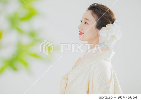 白無垢　洋髪 90476664