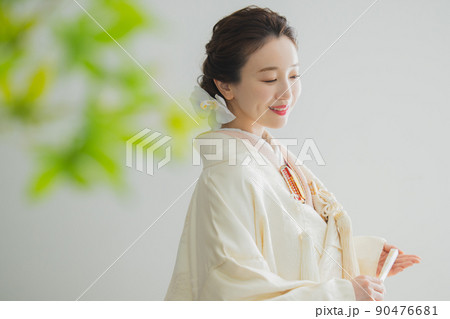 白無垢　洋髪 90476681