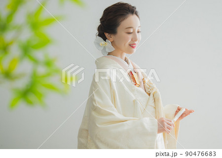白無垢　洋髪 90476683